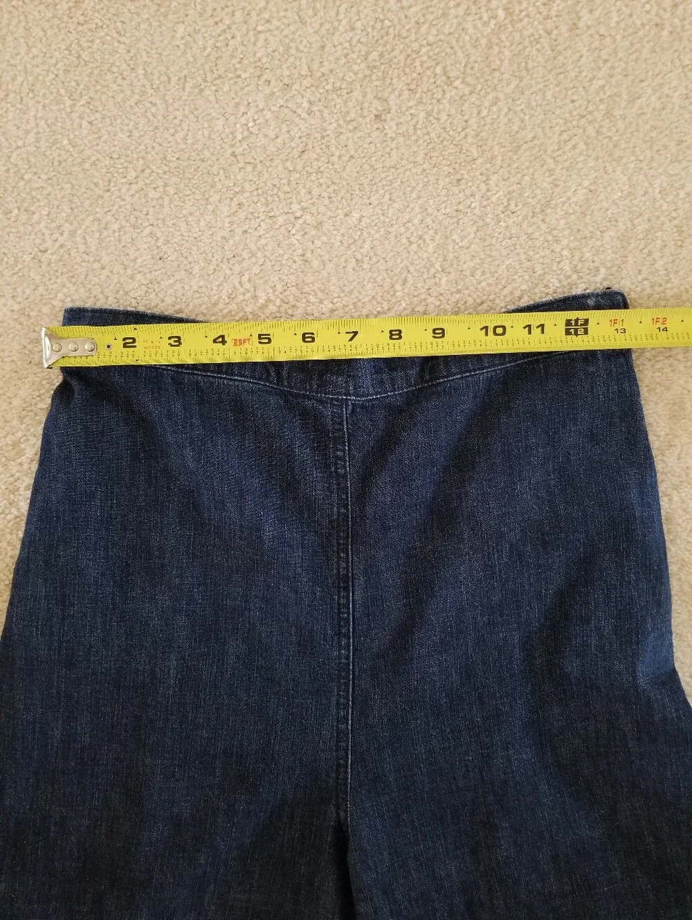 Rachel Comey Absolute Wide Leg Crop Dark Wash Jeans Size 2